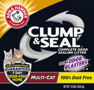 Box of Arm & Hammer Clump & Seal Ultra Odor Blasters